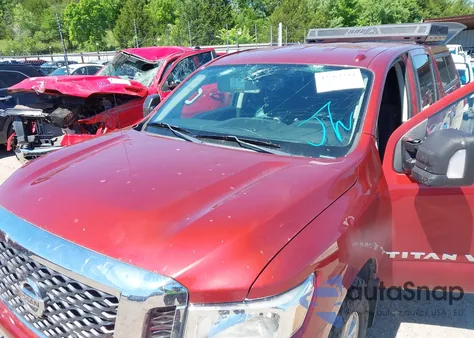 2018 Nissan Titan Sv из США, поврежденный, VIN 1N6AA1E59JN536006